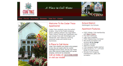 Desktop Screenshot of cedartraceapartment.com